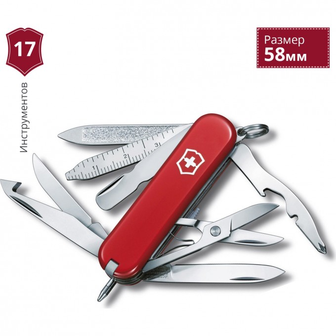 Нож-брелок VICTORINOX MINI CHAMP 0.6385