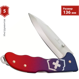 Нож перочинный VICTORINOX EVOKE ALOX (0.9411.D221) 136мм 5функций Нож перочинный VICTORINOX EVOKE ALOX (0.9411.D221) 136мм 5функций