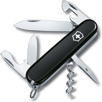 Нож перочинный VICTORINOX SPARTAN (1.3603.3B1) черный блистер