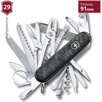 Нож VICTORINOX SWISS CHAMP DAMAST 1.6791.J21