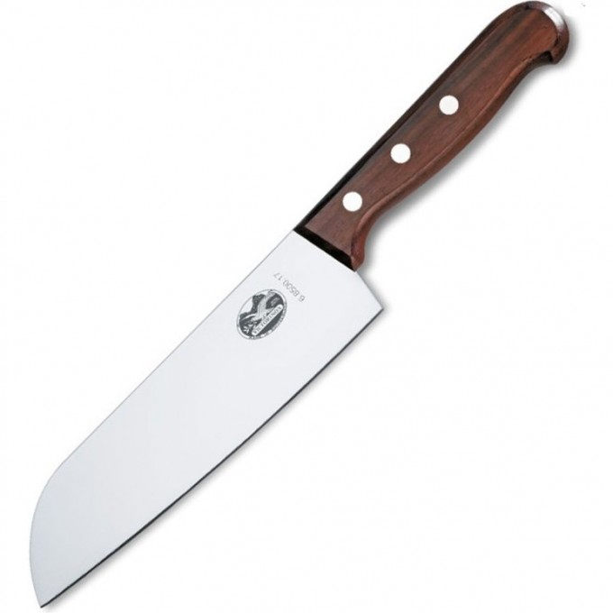 Нож сантоку VICTORINOX Rosewood 17 см, в подарочной коробке 6.8500.17G