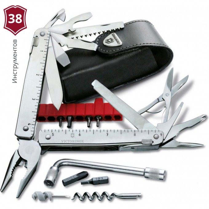 Мультитул VICTORINOX SWISSTOOL X PLUS 3.0338.L