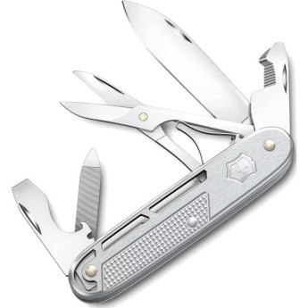 Нож перочинный Victorinox Evoke Alox (0.9411.D26) 4функц. серебристый подар.коробка